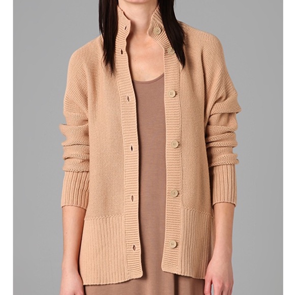 T by Alexander Wang Sweaters - T by Alexander Wang BLACK Turtleneck Cotton Cardi
